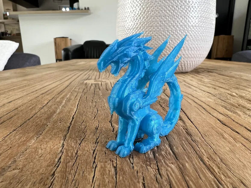 Mô hình rồng máy Futuristic Dragon #1 in 3D ấn tượng - Image 3