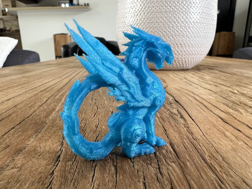 Mô hình rồng máy Futuristic Dragon #1 in 3D ấn tượng - Image 6