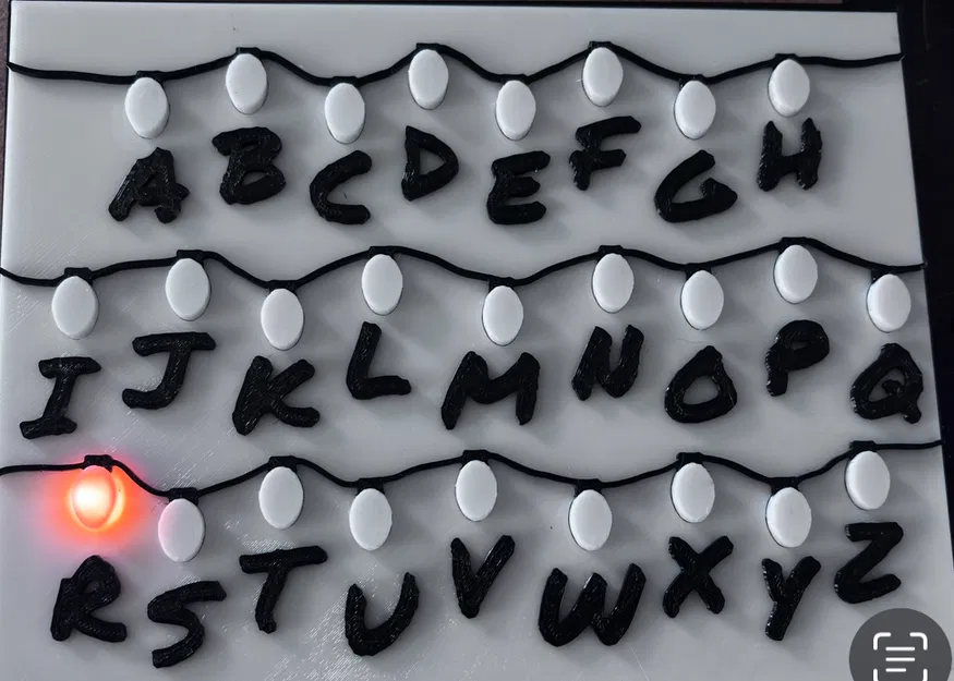 Bảng đèn trang trí treo tường theo phong cách Stranger Things - Image 1