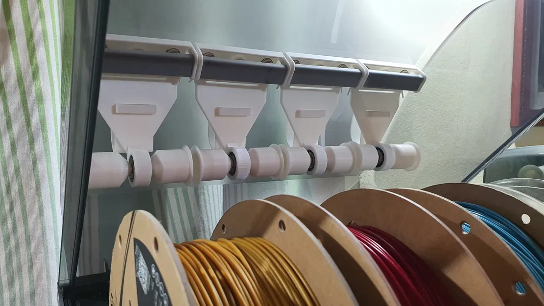 Bộ tăng đưa CFS dùng bánh xe POM cho Creality K2+ và Hi Combo - Image 2