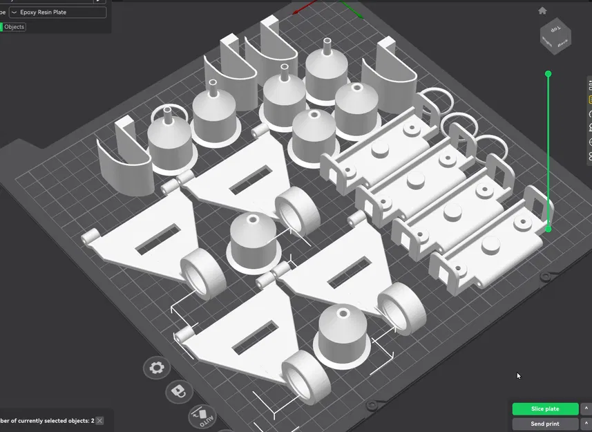 Bộ tăng đưa CFS dùng bánh xe POM cho Creality K2+ và Hi Combo - Image 3