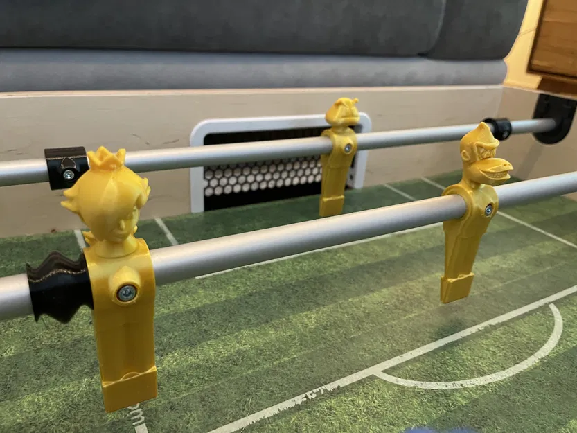 Bàn đá banh (Tischkicker) chủ đề Super Mario độc đáo - Image 4