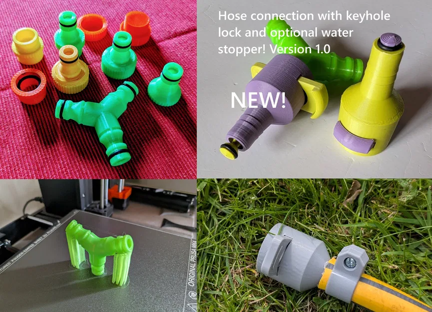 Bộ phụ kiện hỗ trợ ống nước vườn (Garden Hose helpers) - Image 1