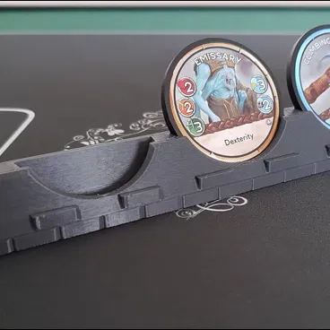 Bộ Spires và Giá đỡ Chợ cho Boardgame Cloudspire