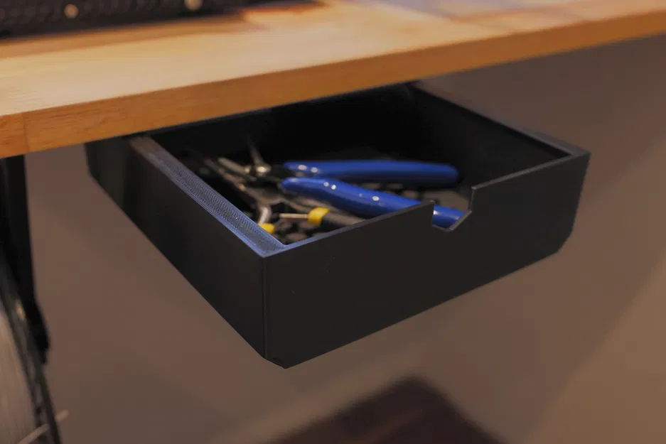 Ngăn kéo gắn dưới bàn (Under Desk Drawer) với thiết kế Hex tinh tế - Image 1