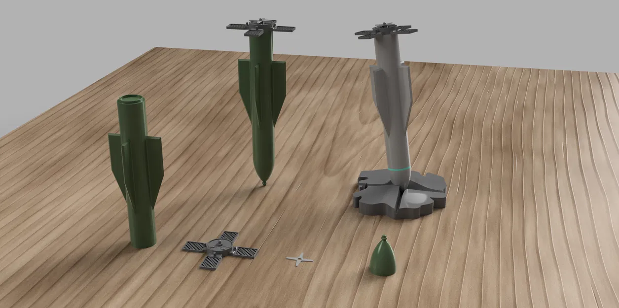 Mô hình GBU-57 MOP Bunker Buster trong chiến dịch Midnight Hammer - Image 1