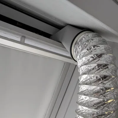 Bộ Hút Khí Thải Cửa Sổ Velux (Ống 100mm/4 Inch) cho Máy In 3D & AC