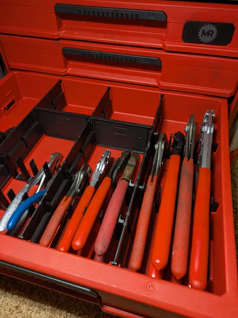 Khay Đựng Kìm Cho Tủ Milwaukee Packout - Image 1