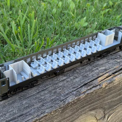 Nội thất nâng cấp cho toa xe khách HO scale Southern Railway