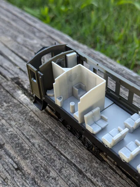 Nội thất nâng cấp cho toa xe khách HO scale Southern Railway - Image 2