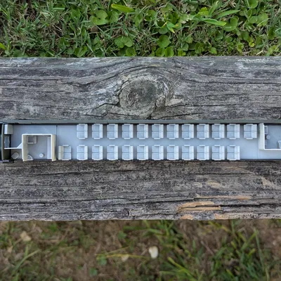 Nội thất nâng cấp cho toa xe khách HO scale Southern Railway