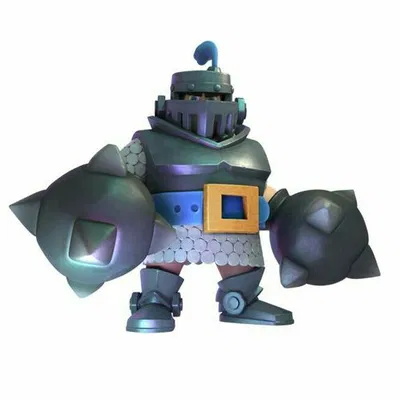 Mô hình 3D Mega Knight từ Clash Royale - File in 3D chất lượng cao
