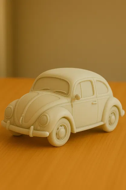 Mô hình xe hơi Beetle cổ điển - File STL in 3D siêu đẹp - Image 1