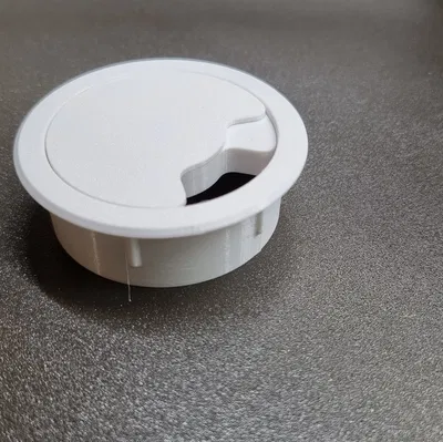 Nắp luồn dây cáp cho bàn làm việc