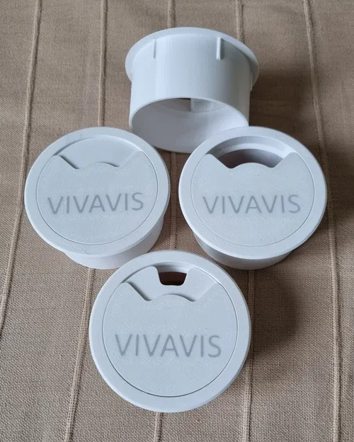 Nắp luồn dây cáp cho bàn làm việc - Image 3