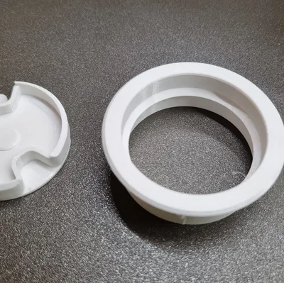 Nắp luồn dây cáp cho bàn làm việc