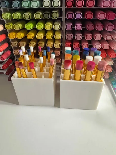 Giá đựng cọ Blending 16 vị trí - Phụ kiện gọn gàng cho bàn làm việc, Makeup & Art - Image 3