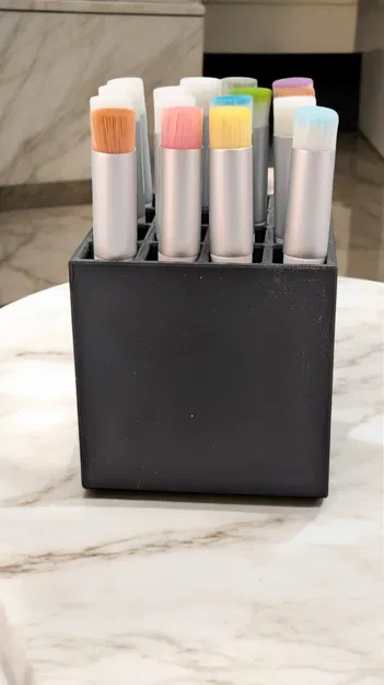 Giá đựng cọ Blending 16 vị trí - Phụ kiện gọn gàng cho bàn làm việc, Makeup & Art - Image 7