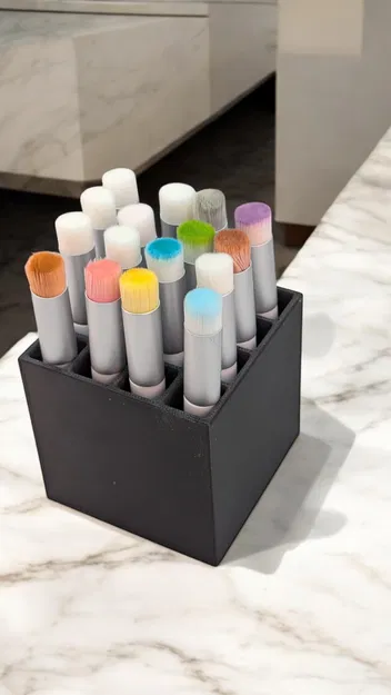 Giá đựng cọ Blending 16 vị trí - Phụ kiện gọn gàng cho bàn làm việc, Makeup & Art - Image 10