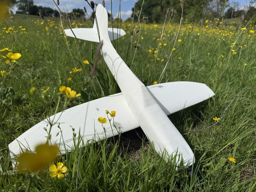 Mô hình máy bay LW-PLA Spitishfire V2 (Rubber Band / Chuck Plane) - Image 1