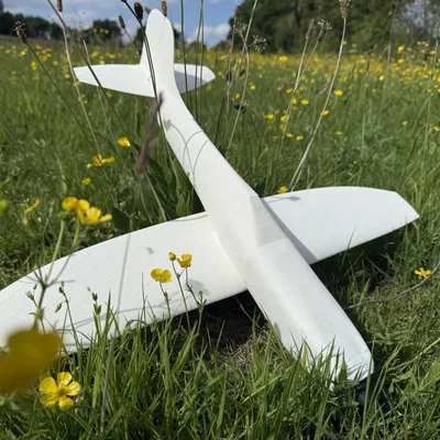 Mô hình máy bay LW-PLA Spitishfire V2 (Rubber Band / Chuck Plane)