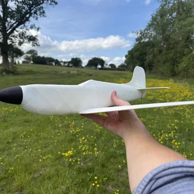 Mô hình máy bay LW-PLA Spitishfire V2 (Rubber Band / Chuck Plane)