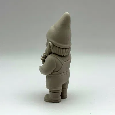 Mô hình chú lùn làm vườn (Garden Gnome) trang trí chậu cây in 3D