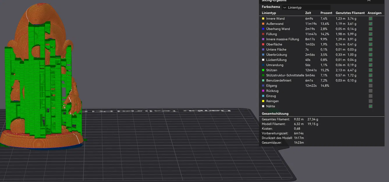 Mô hình Xì Trum Giải Phẫu - Một nửa là Xì Trum, một nửa là bộ xương - Image 3