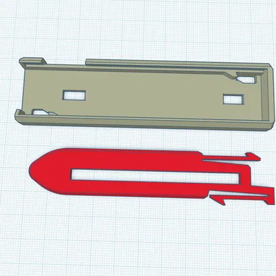 Mô hình dao OTF cải tiến: Bản in 3D với cơ chế khóa chắc chắn