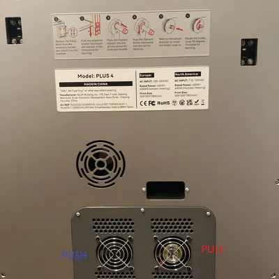 Ống dẫn gió tản nhiệt Mainboard cho QIDI Plus 4