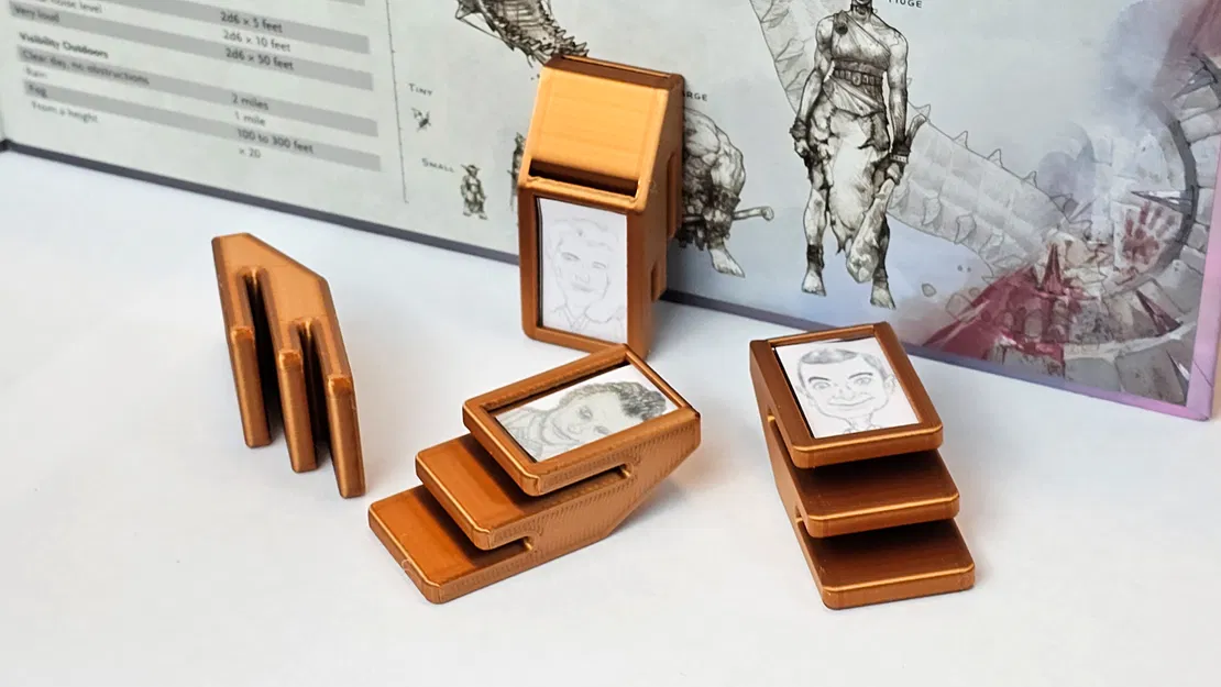 Bộ Đánh Dấu Lượt Đi (Initiative Tracker) Tối Giản – Dùng Cho DM Screen - Image 5