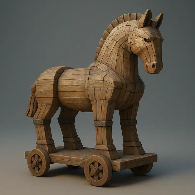 Mô hình in 3D Con ngựa thành Troy - Image 1