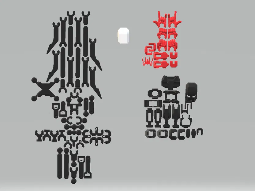 Mô hình 3D Dummy 13 - Bộ giáp Spider-Man Mech cực chất - Image 1