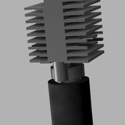 Mô hình mô phỏng Mockup Hotend cho máy in 3D Creality K2 Plus