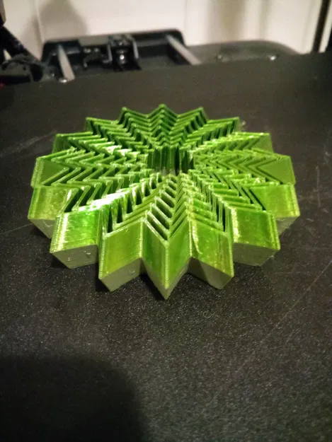 Fidget Star 8 Vòng (16 điểm) - Đồ chơi xả stress in 3D độc lạ - Image 1