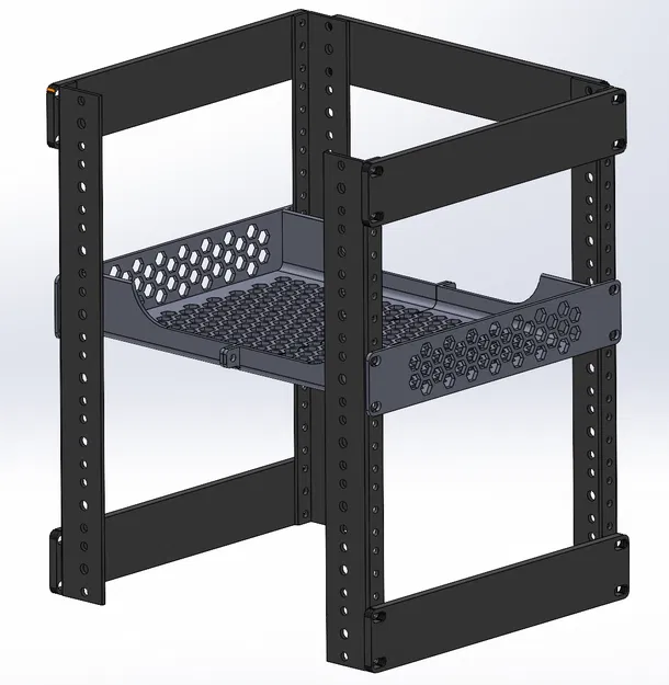 Kệ đầy đủ cho tủ Rack 10-inch - Image 2