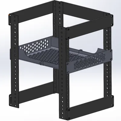 Kệ đầy đủ cho tủ Rack 10-inch