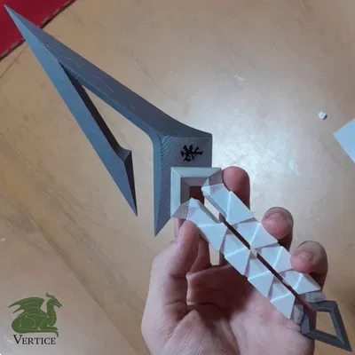 Mô hình dao KURONAMI Valorant 1:1 (File in 3D)
