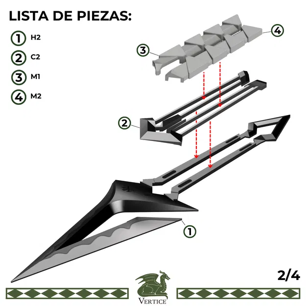 Mô hình dao KURONAMI Valorant 1:1 (File in 3D) - Image 6