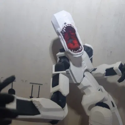 Đầu mô hình Dummy 13 kiểu miệng há rộng (Open Mouth) - Phụ kiện độc lạ