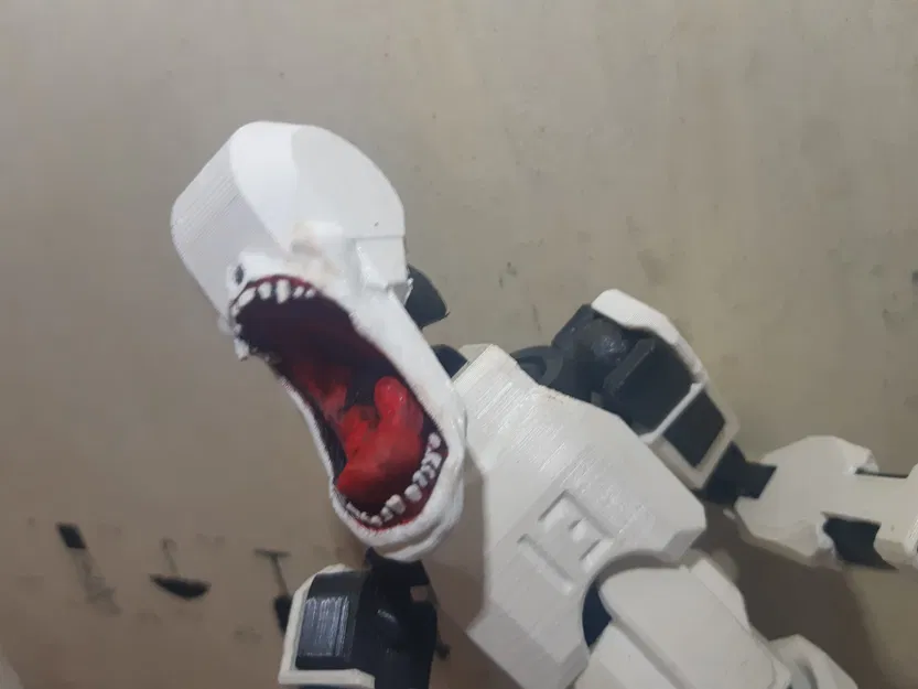 Đầu mô hình Dummy 13 kiểu miệng há rộng (Open Mouth) - Phụ kiện độc lạ - Image 3