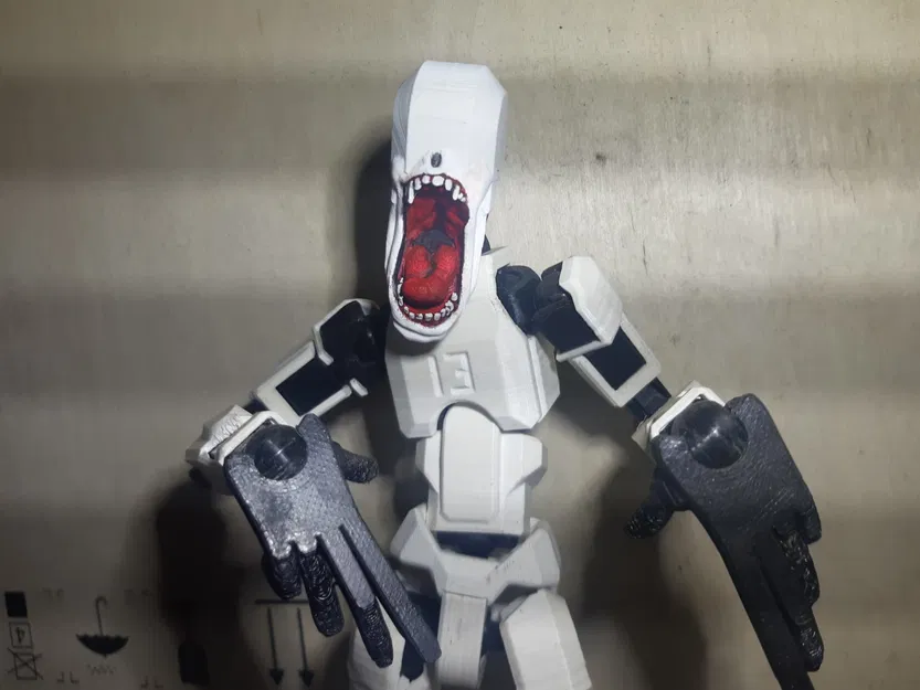 Đầu mô hình Dummy 13 kiểu miệng há rộng (Open Mouth) - Phụ kiện độc lạ - Image 5