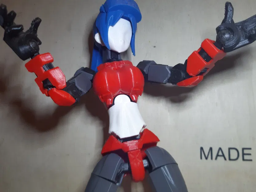 Phụ kiện cẳng tay tùy biến cho mô hình DUMMY 13 - Image 1