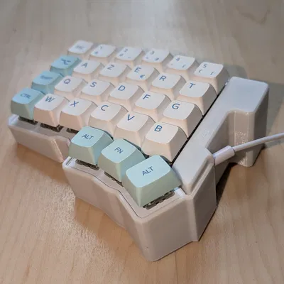 Vỏ case tenting Slim Silakka54 có nắp che linh kiện kín hoàn toàn