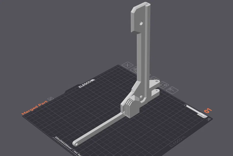 Chi tiết kết hợp: Giá đỡ mặt bàn/nắp máy và Bản lề 270 độ - Image 1