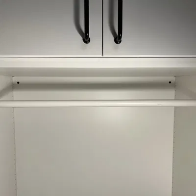 Bát đỡ thanh treo quần áo tùy biến siêu bền cho tủ Ikea Hjalpa