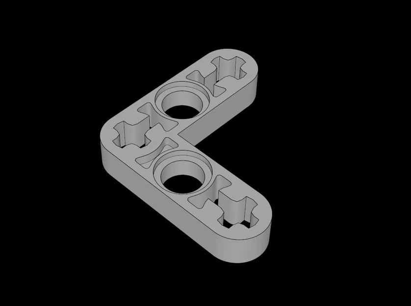 Thanh Kết Nối Góc 90 Độ (3x3) Tương Thích Lego Technic - Image 1