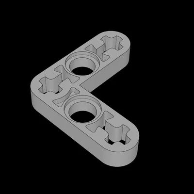 Thanh Kết Nối Góc 90 Độ (3x3) Tương Thích Lego Technic