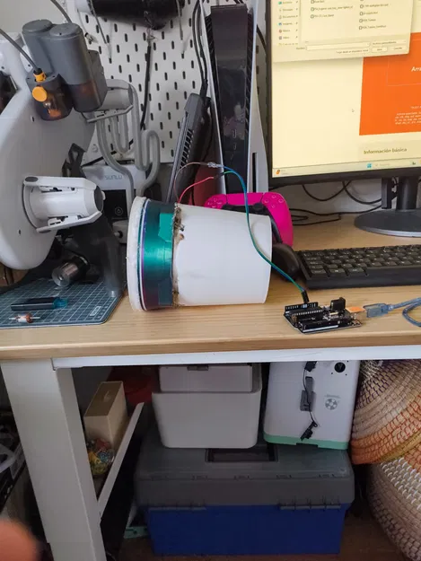 Mô hình động cơ phản lực (Jet Turbine) 3D cực chất để trang trí bàn làm việc - Image 3