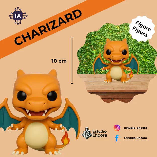 Mô hình Charizard Funko 10cm - Image 1